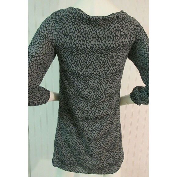 JACK BRAND SCALE PRINT DRESS GRAYISH COLOR SIZE XS - Picture 2 of 4
